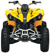 Yellow Can-Am Renegade 800R EFI Front