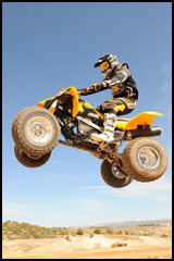 DS 450 ATV Jump