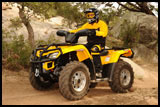 Can-Am 400 XT Action