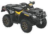  Can-Am Outlander 800R XT-P 4x4 ATV 