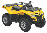 Can-Am Outlander 800R Yellow ATV