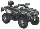 Limited Edition Outlander Max 800 ATV Front Right