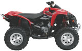 Red Can-Am Renegade 500 EFI Side