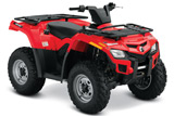 Red Outlander 400 4x4 ATV
