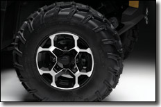 Can-Am Outlander  XT Aluminum wheels