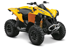 2013 Can-Am Renegade 1000 EFI 4x4 Sport-Utility ATV