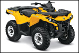 2014 Can-Am Outlander 800r DPS Utility ATV