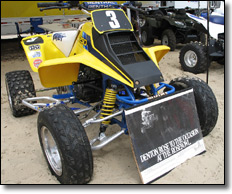 Suzuki's Gary Denton LTR250 Quad Racer ATV