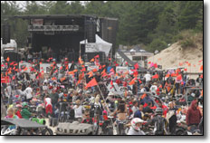 ATV Dunefest Crowd