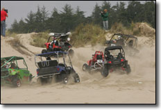 UTV Sand Dunes Racing Holeshot
