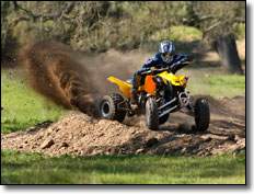 Can-am DS450 ATV - Fox Racing Shox
