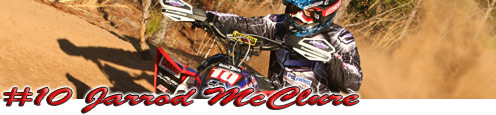 #10 Jarrod McClure -  Pro GNCC ATV Racer