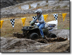 Hatfield McCoy Utility ATV Mud Riding