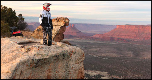 Moab Trail System ATV & UTV / SxS Riding Area Honda Rancher ATV