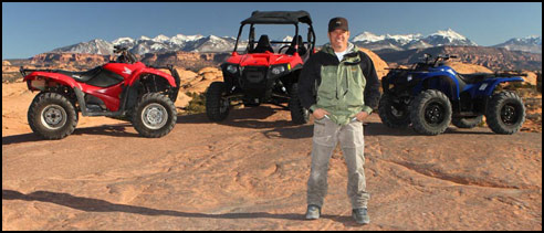 Moab Trail System ATV & UTV / SxS Riding Area Honda Rancher ATV