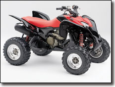 Honda TRX 700XX ATV Side View