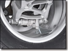 Honda TRX 700XX ATV Rear wheel scrapers