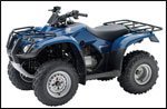 Blue Honda Recon ES ATV