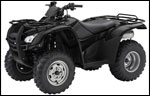 Honda TRX420 ATV Black