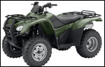 Honda TRX420 ATV Olive