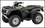Honda TRX500 ATV Olive