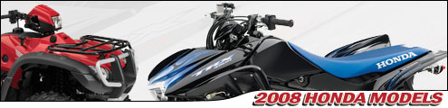 2008 Honda Sport and Utility ATV Models