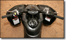 Honda TRX 700XX ATV Controls