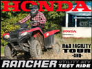 2014 Honda Rancher Review