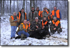Hunting Team Gathered aboud 1st Bear of the Week