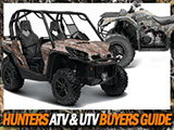 Hunters Buyers Guide to Utility ATV & SxS / UTV
