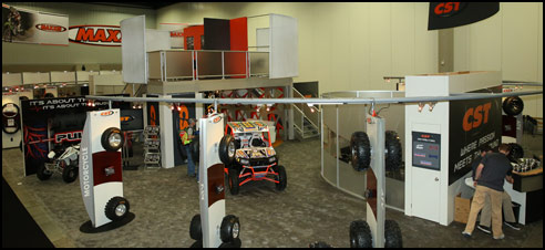 Maxxis / CST Tires booth