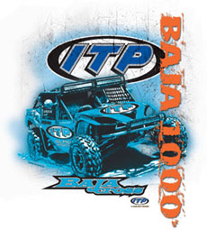 ITP BajaCross UTV  Race Poster