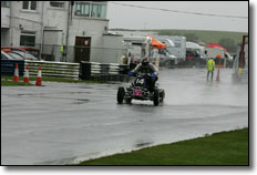 Justin Reid ATV Rain Riding  - Round 4 Kirkistown
