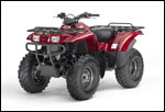 Aztec Red Kawasaki Prairie 360 4x4 ATV 