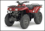 Kawasaki Prairie 360 Aztec Red  ATV