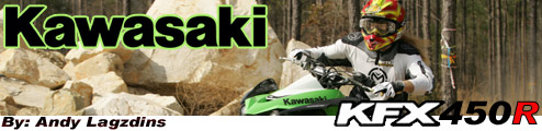 2008 Kawasaki KFX450 Sport ATV Press Intro