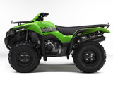 Lime Green Brute Force 650 4x4 ATV