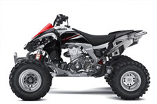 Side Kawasaki KFX 450R ATV