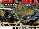 2010 Kawasaki Mule 4010 Trans 4x4 Diesel & 610 4x4 XC Review