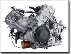 Kawasaki Teryx 750 UTV V-Twin Engine