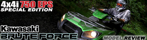 Kawasaki Brute Force 750 4x4 FI Utility ATV Test Ride Review