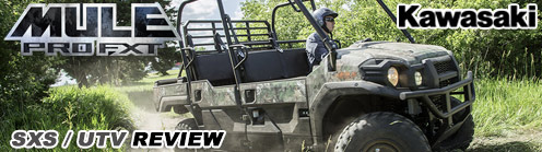 2015 Kawasaki Mule Pro FXT Review