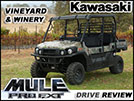 2015 Kawasaki Mule Pro FXT Vineyard Review