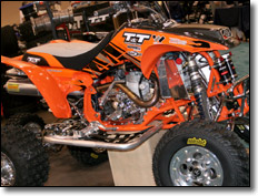 Walsh Race Craft custom built ATV with a Chromoly Chassis & KTM 525 Engine