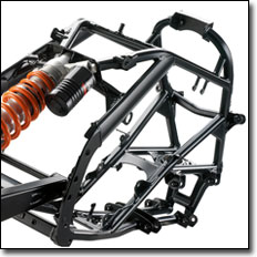 KTM 505 SX ATV Frame