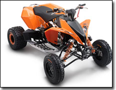 Front KTM 505SX ATV 