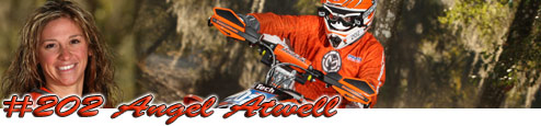 Angel Atwell: 2009 FRE / KTM GNCC Women's ATV Racer
