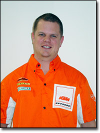 Chris Vogtman KTM  Specialty Vehicle Product Line Manager