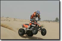 Sebastian Husseini KTM Dubai ATV Baja