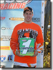 Josh Kirkland KTM ATV  Champion Podium